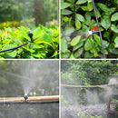 100Pcs(50 Pairs)Garden Irrigation Kit Adjustable Atomization Dripper Atomiz