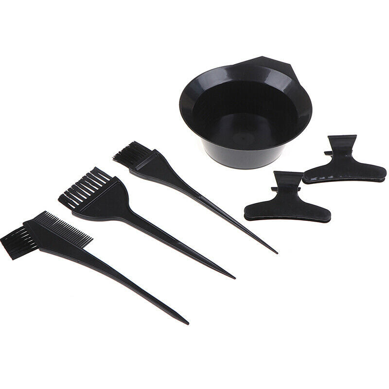 Hair Color Dye Bowl Comb Hair Dyeing Tools Salon Hairdressing Styling DIY TSEAU