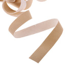 2 Rolls 20m DIY Leather Straps Wide Strips Belt Making Crafts Beige Brown