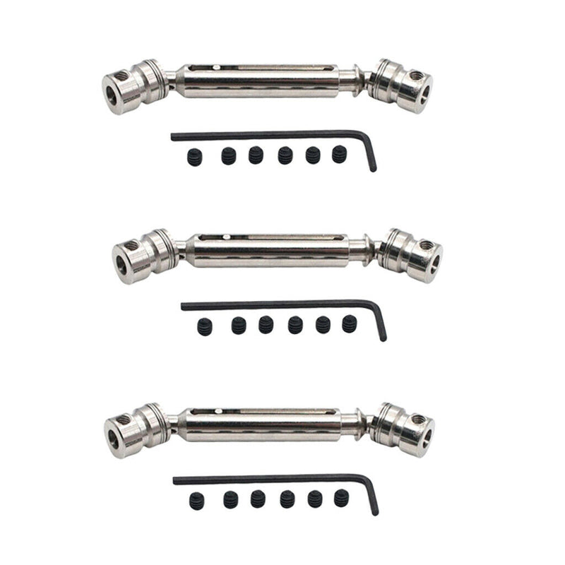 3 Pack 1/12 Rear Drive Shaft For Wltoys FY-01/FY-02/FY-03 Parts Accessory