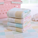 100% Cotton Face Towels Set for Adults Children 25*25CM 10PCS Kitchen Gift  R1Y3