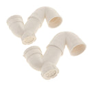 Expandable & Flexible P-trap with S-shaped PVC Pipe 50x3.5x98mm