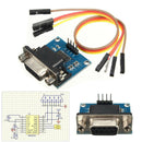 RS232 To TTL Converter Module Serial Module DB9 Connector 3.3V-5.5V Arduino JR