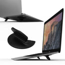 1 Pair Laptop Stands ABS Portable Notebook Cooling Pads Holder for MacBook