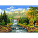 5D DIY Full Drill Diamond Painting Scenery Cross Stitch Mosaic Craft Kits