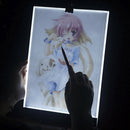 A4 LED Drawing Tablet Light Tracing Board Copy Pads Luminous Acrylic Stencil Pad