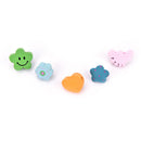 50xMulti-Coloured Cartoon Assorted Push Pins Drawing Cork Board Office Supply ME