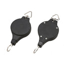 2X Retractable Pulley Hanging Basket Pull Down Hanger Garden Baskets Pot
