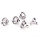 5x Stainless Steel Funnel Filler for All Kinds of Hip Flasks Whiskey Wine  BX