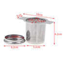 Tea Leak Filter Infuser Stainless Steel Loose Tea Leaf Spice Strainer FilteSEAU