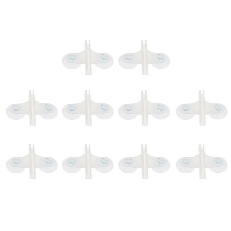 10x Aquarium Aquatic Suckers Divider Holders for   Tank Breeding Separator