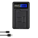For Nikon EN-EL15 Battery Charger LCD USB Input Safe Short Circuit Protection