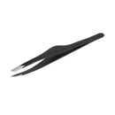 Eyelash Tweezers Steel Slant Eyebrow Tweezer Plucking Grafting False Eyelas ME