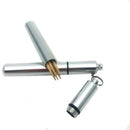 2pcs Portable Pocket Toothpick Holder Waterproof Box Metal Pill Case Keych VRY
