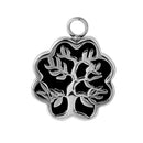 Cremation Ash Urn Necklace Keepsake Tree Of Life Pendant 316L Stainless