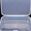 Clear Plastic Transparent With Lid Storage Box Collection Container Case -TOCA