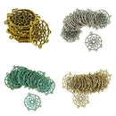 20pcs Bronze Dreamcatcher Charms Pendants Jewelry Findings Making Supplies