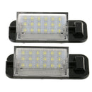 1Pair LED 3528 License Number Plate Light 6000K White For BMW 3 Series E36 92-98