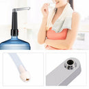 Household Electric Drinking Water Bottle Pump with Power Adapter Transparen