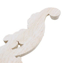 30*8*1cm Wood Carved Corner Onlay Applique Frame Decor Furniture Craft Unpa