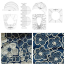 6pcs/set Quilting Template Ruler Acrylic Sewing Machine Tool For Patchwork