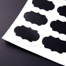75pcs Chalkboard Blackboard Chalk Board Stickers Labels Craft Jar Kitchen Party