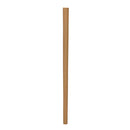1Pc Wood Straws Organic Bamboo Pattern For Party Wedding Biodegradable MO