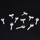 10PCs Plastic Fruit Toothpick Lovely Eye Cartoon Forks Decorative Tableware MO