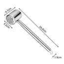 304 Stainless Steel Meat Beaf Steak Tenderizer Hammer Kitchen Cooking Tools