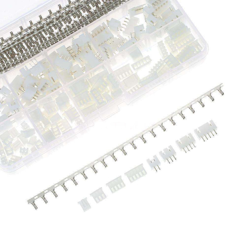 460pcs Pitch 2/3/4/5/6 Pin JST Sm Connector Male & Female Plug Housing Kits