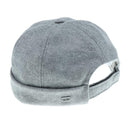 2Pcs Mens Casual Docker Hat Sailor Cap Mechanic Biker Hat SkullCap Beanie