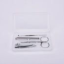 4x NEW Pedicure Manicure Set Nail Care Cuticle Clipper Tool Kit Case Hot HMDJ Pg