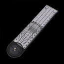 Prestige Medical GONIOMETER RULER 360 Degree Spinaloã€New LJ