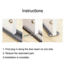 95CM Flexible Door Bottom Sealing Strip Guard Wind Door Dust Wind Sealer J9V4