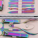 15PCS Pedicure / Manicure Set Nail Clippers Cleaner Cuticle Grooming Kit Ca_