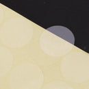 1050Pcs Clear PVC Round Stickers Adhesive Stick Label Dia. 19mm