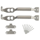 Racing Sports Car Hood Latch Lock Spring Fastener Bonnet Bumper Locking Kit