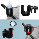 Baby Stroll Pushchair Wheelchair Drink Bottles Cup Holder for Pushchair Bike