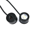 2Pcs White LED Driving Light Motorcycle Handlebar Headlight Spotlight Fog Lamp