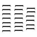 20x Hard Disk Drive HDD Caddy Cover Bezel + Screw For DELL LATITUDE E6320 BALCK