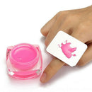 Stainless Steel Palette Adjustable Ring for Nail Art Foundation Mixing Make
