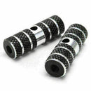 2X BMX Mountain Bike Bicycle Axle Pedal Alloy Foot Cylinder Pegs HPunt K1I5 J7Q3
