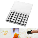 40Pcs Finger Sponge Daubers Painting Ink Stamping Chalk Reborn Art Tools + CJC_