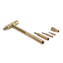 Metal 5in1 Screwdriver Hammer for Craft Jewelry Watch Instruments Tool