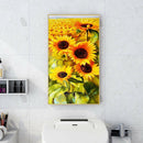 5D DIY Full Round Drill Diamond Painting Sunflowers Cross Stitch Embroidery