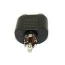 5Pcs RCA AV Audio Y Splitter 1 Male to 2 Female Plug Adapter