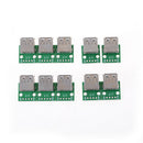 10Pcs USB 2.0 To DIP 4P 2.54MM PCB Board Adapter Converter For Arduino DIY M&O