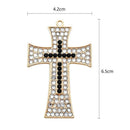 DIY Full Drill Diamond Painting Keychain Cross Necklace Bag Hanging Pendant