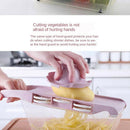 6in1 Wheat Straw Multi-function Vegetable Cutter Shredder Grater Slicer Blue