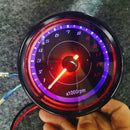 12V Motorcycle ATV Scooter 13000 RPM Tachometer Km/H Speedometer Dual Displ